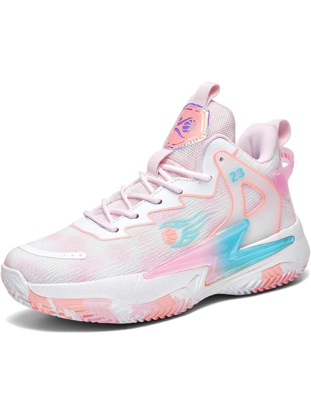 Women’s Pink Gradient Performance Sneakers